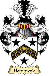 English Coat of Arms (v.23) for the family Hammond