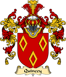 Scottish Family Coat of Arms (v.25) Quincey
