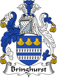 English Coat of Arms for the family Bringhurst