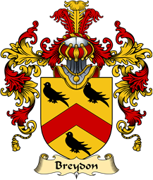 Scottish Family Coat of Arms (v.25) Breydon or Breyton