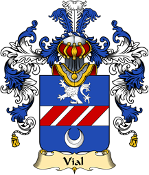 French Family Coat of Arms (v.25) Vial
