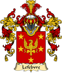 French Family Coat of Arms (v.25) Lefebvre