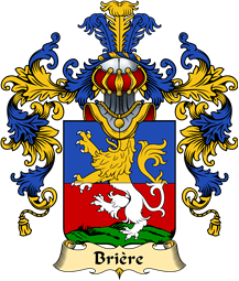 French Family Coat of Arms (v.25) Brière