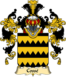 French Family Coat of Arms (v.25) Cossé
