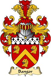 Welsh Family Coat of Arms (v.23) for Bangor (ap Dafydd Bangor)