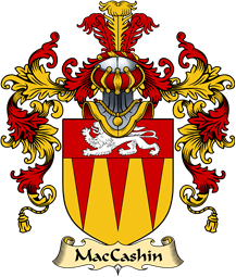 Irish Family Coat of Arms (v.25a) MacCashin