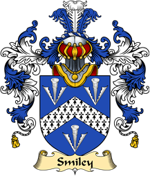 Irish Family Coat of Arms (v.25a) Smiley or Smyly