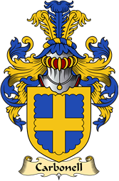 English Coat of Arms (v.23) for the family Carbonell