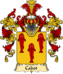 French Family Coat of Arms (v.25) Cabot
