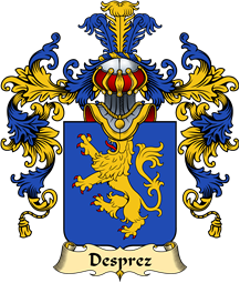 French Family Coat of Arms (v.25) Desprez