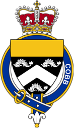 Families of Britain Coat of Arms Badge for: Cobb (England)