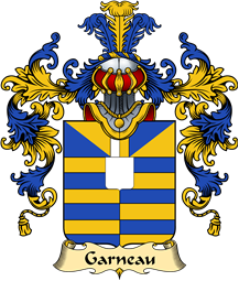 French Family Coat of Arms (v.25) Garnault or Garneau