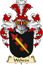 v.23 Coat of Family Arms from Germany for Wehren