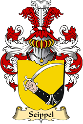 v.23 Coat of Family Arms from Germany for Seippel