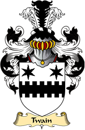 English Coat of Arms (v.23) for the family Twine or Twain