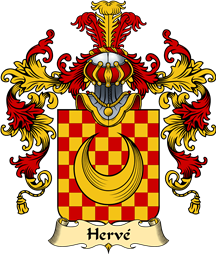 French Family Coat of Arms (v.25) Hervé