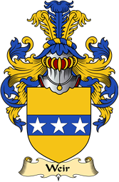 Scottish Family Coat of Arms (v.23) for Weir