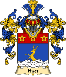 French Family Coat of Arms (v.25) Huet