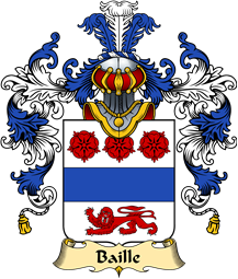 French Family Coat of Arms (v.25) Baille