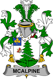 Irish Coat of Arms for McAlpine or MacAlpin