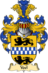 Welsh Family Coat of Arms (v.23) for Voel (of Haverfordwest, Pembrokeshire)