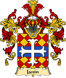 French Family Coat of Arms (v.25) Janin