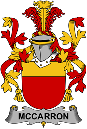 Irish Coat of Arms for McCarron