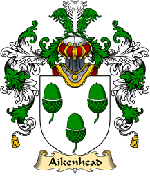 Scottish Family Coat of Arms (v.25) Aikenhead