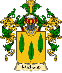 French Family Coat of Arms (v.25) Michaud