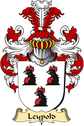 v.23 Coat of Family Arms from Germany for Leypold