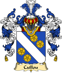 French Family Coat of Arms (v.25) Caillou