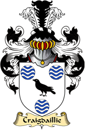 Scottish Family Coat of Arms (v.23) for Craigdaillie or Craigdallie