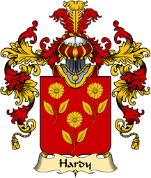 French Family Coat of Arms (v.25) Hardy