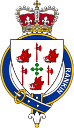 Families of Britain Coat of Arms Badge for: Rankin (Scotland)