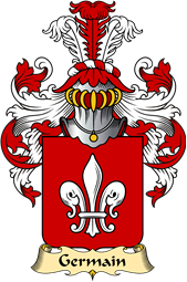 French Family Coat of Arms (v.23) for Germain