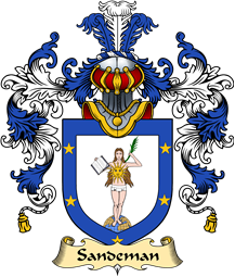 Scottish Family Coat of Arms (v.25) Sandeman