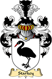 Welsh Family Coat of Arms (v.23) for Starkey (of Cheshire)