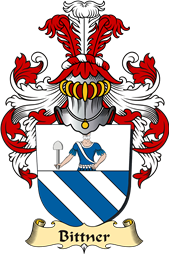 v.23 Coat of Family Arms from Germany for Bittner