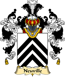 French Family Coat of Arms (v.25) Neuville