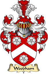 English Coat of Arms (v.23) for the family Woodham