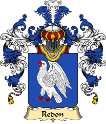 French Family Coat of Arms (v.25) Redon