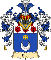 French Family Coat of Arms (v.25) Blot