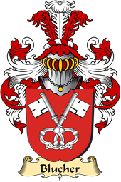 v.23 Coat of Family Arms from Germany for Blucher