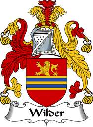 English Coat of Arms for the family Wilder