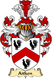 Scottish Family Coat of Arms (v.23) for Aitken