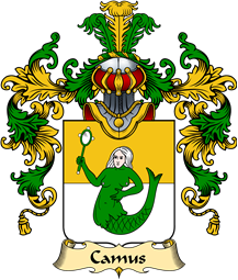 French Family Coat of Arms (v.25) Camus II