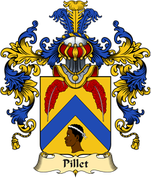 French Family Coat of Arms (v.25) Pillet