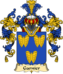 French Family Coat of Arms (v.25) Garnier II
