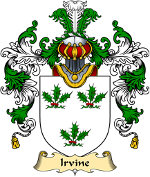 Scottish Family Coat of Arms (v.25) Irvine