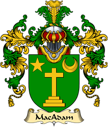Irish Family Coat of Arms (v.25a) MacAdam